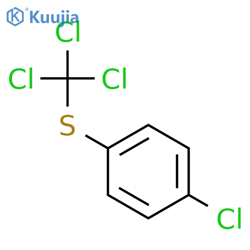 1-chloro-4-(trichloromethylsulfanyl)benzene structure
