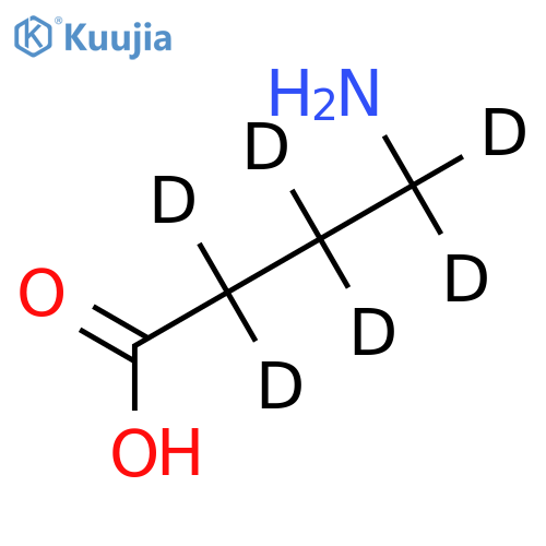 γ-Aminobutyric Acid-d6 structure