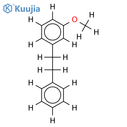 1-(3'-methoxyphenyl)-2-phenylethane structure