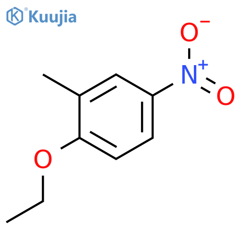 Benzene, 1-ethoxy-2-methyl-4-nitro- structure