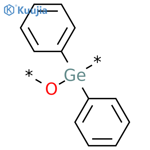 Poly[oxy(diphenylgermylene)] structure