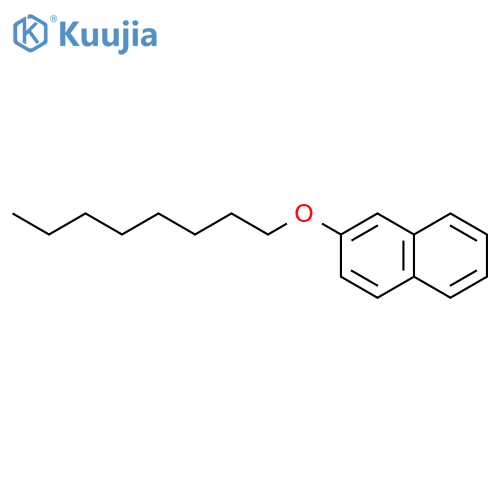 Naphthalene, 2-(octyloxy)- structure