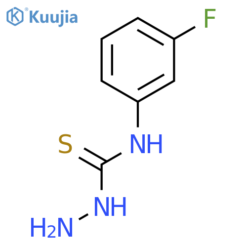 4-(3-Fluorophenyl)-3-thiosemicarbazide structure