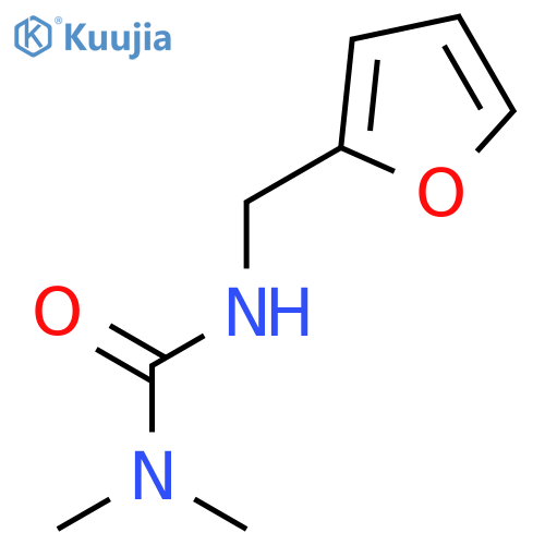 N'-(2-furanylmethyl)-N,N-dimethyl-Urea structure