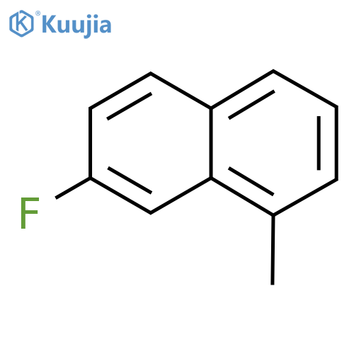 Naphthalene, 7-fluoro-1-methyl- structure
