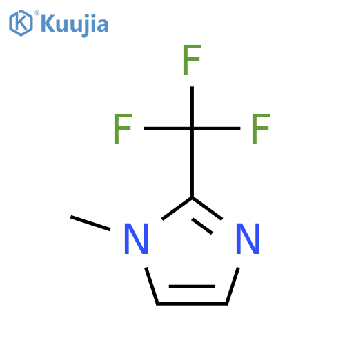 1-Methyl-2-(trifluoromethyl)-1H-imidazole structure