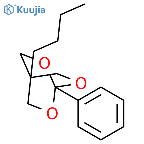 2,6,7-Trioxabicyclo[2.2.2]octane,4-butyl-1-phenyl- structure