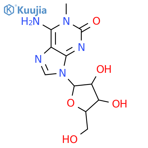 1-methyl-2-oxoadenosine structure