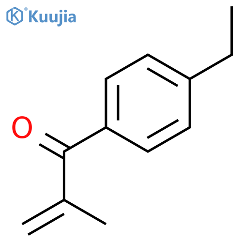 1-(4-Ethylphenyl)-2-methyl-2-propen-1-one structure
