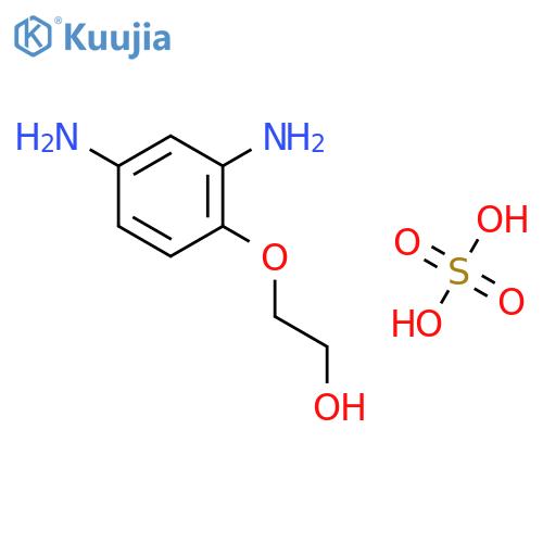 2-(2,4-Diaminophenoxy)ethanol sulfate structure