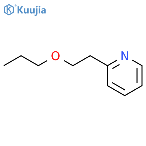 2-(2-Propoxyethyl)pyridine structure