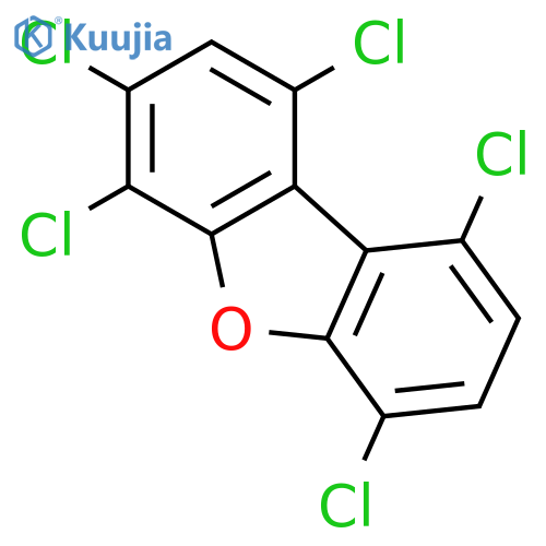 1,3,4,6,9-pentachlorodibenzo[b,d]furan structure