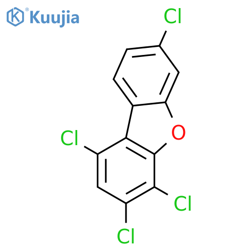 1,3,4,7-Tetrachlorodibenzofuran structure