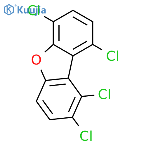 Dibenzofuran,1,2,6,9-tetrachloro- structure