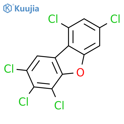 1,3,6,7,8-Pentachlorodibenzofuran structure