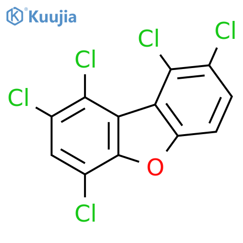 Dibenzofuran, 1,2,4,8,9-pentachloro- structure