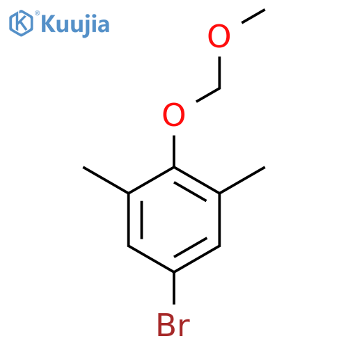 5-bromo-2-(methoxymethoxy)-1,3-dimethylbenzene structure