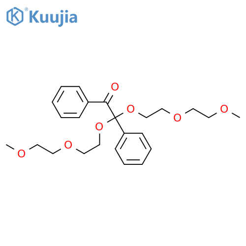 ETHANONE, 2,2-BIS[2-(2-METHOXYETHOXY)ETHOXY]-1,2-DIPHENYL- structure