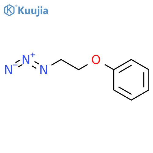 (2-azidoethoxy)benzene structure