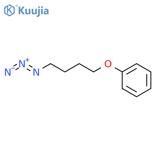 Benzene, (4-azidobutoxy)- structure