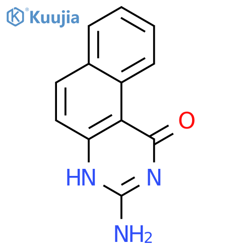 3-amino-1H,2H-benzo[f]quinazolin-1-one structure