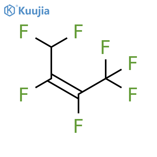 2-Butene, 1,1,1,2,3,4,4-heptafluoro-, (Z)- structure