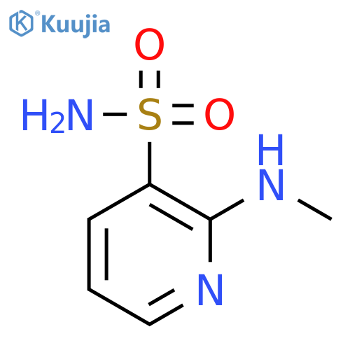 2-(methylamino)pyridine-3-sulfonamide structure