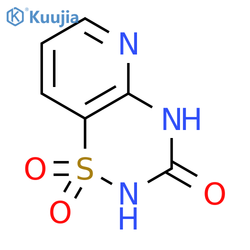 2H,3H,4H-1lambda6-pyrido2,3-e1,2,4thiadiazine-1,1,3-trione structure
