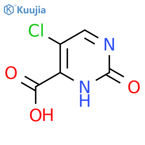 5-Chloro-2-oxo-2,3-dihydropyrimidine-4-carboxylic acid structure