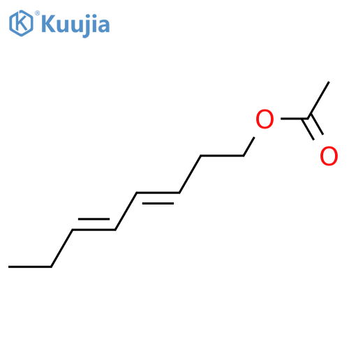 3,5-Octadien-1-ol, acetate, (Z,E)- structure