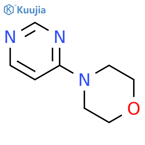 Morpholine,4-(4-pyrimidinyl)- structure