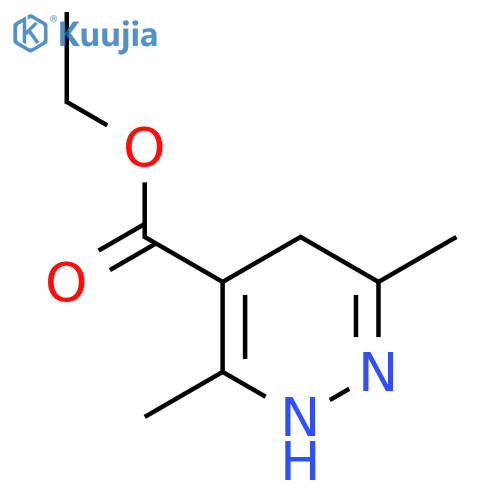 Ethyl 3,6-dimethyl-2,5-dihydropyridazine-4-carboxylate structure