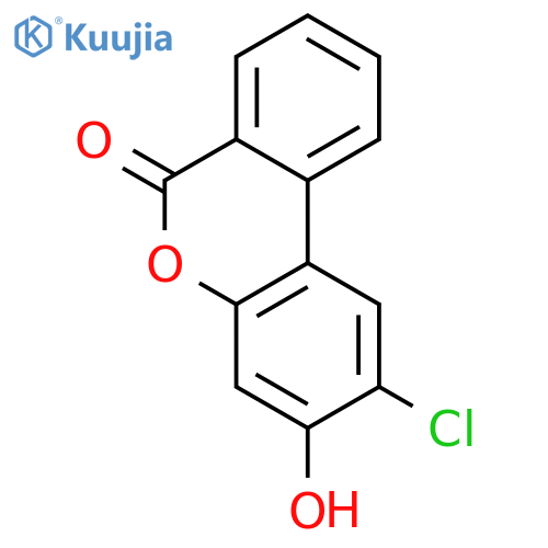 2-chloro-3-hydroxy-6H-benzocchromen-6-one structure
