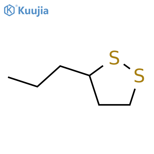 1,2-Dithiolane,3-propyl- structure