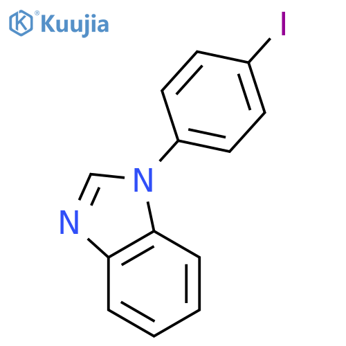 1H-Benzimidazole, 1-(4-iodophenyl)- structure