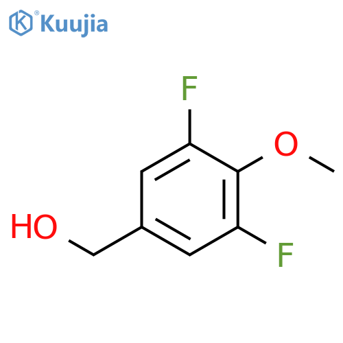 3,5-Difluoro-4-methoxybenzyl alcohol structure