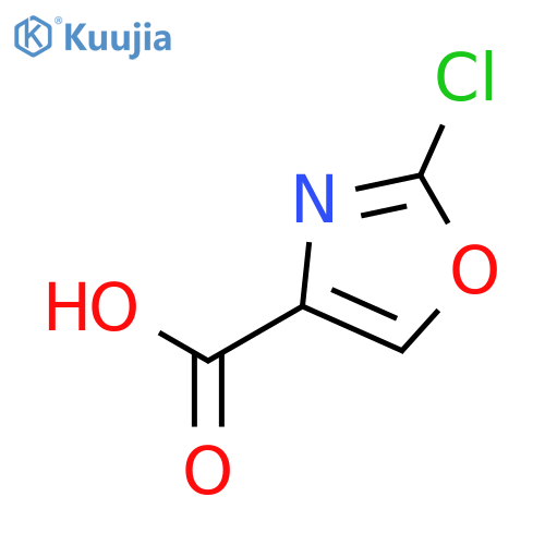 2-Chlorooxazole-4-carboxylic acid structure