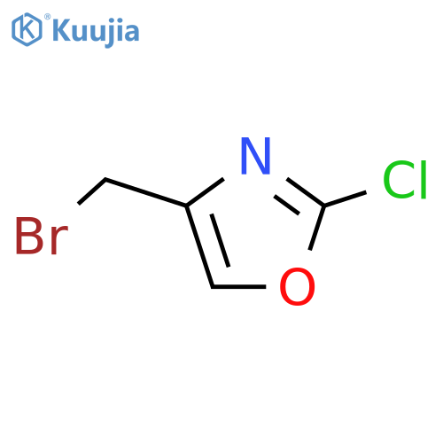 4-(bromomethyl)-2-chloro-1,3-oxazole structure