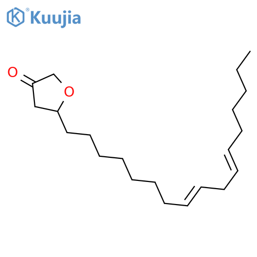 3(2H)-Furanone, 5-(8Z,11Z)-8,11-heptadecadienyldihydro-, (5R)- structure