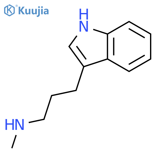 3-(1H-indol-3-yl)propyl(methyl)amine structure