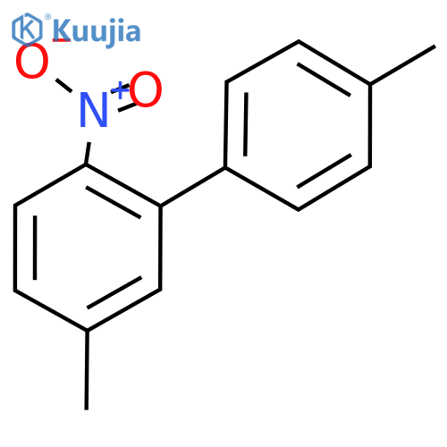 4',5-Dimethyl-2-nitro-1,1'-biphenyl structure