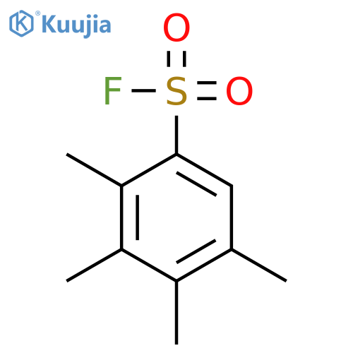 Benzenesulfonyl fluoride, 2,3,4,5-tetramethyl- structure