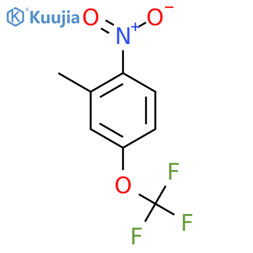 2-Nitro-5-trifluoromethoxytoluene structure