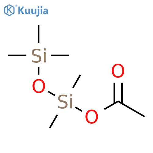 1-Disiloxanol,1,1,3,3,3-pentamethyl-, 1-acetate structure