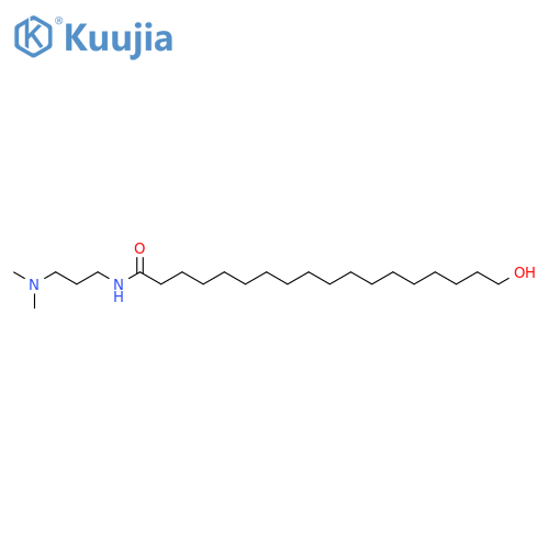 N-[3-(dimethylamino)propyl]-C-hydroxyoctadecan-1-amide structure