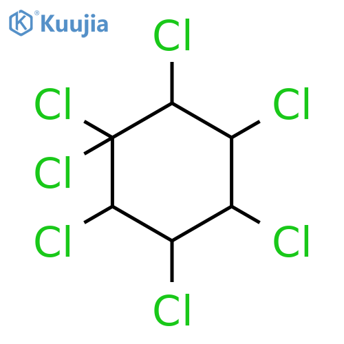 1,1,2,3,4,5,6-Heptachlorocyclohexane structure