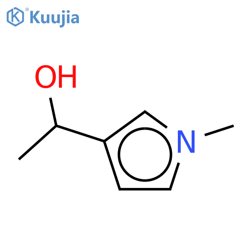 a,1-dimethyl-1H-Pyrrole-3-methanol structure