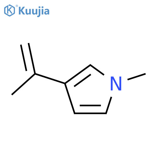 3-Isopropenyl-1-methyl-1H-pyrrole structure