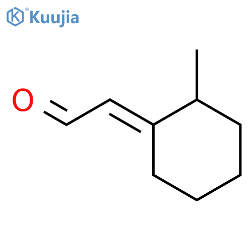 2-(2-Methylcyclohexylidene)acetaldehyde structure