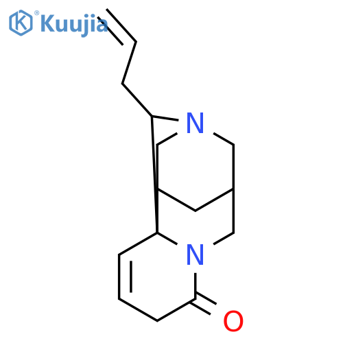 (1R,3aR,5S,11aR)-1-(prop-2-en-1-yl)-3a,4,5,6-tetrahydro-3H-2,5-methanopyrrolo[3,4-i]quinolizin-8(1H,9H)-one structure